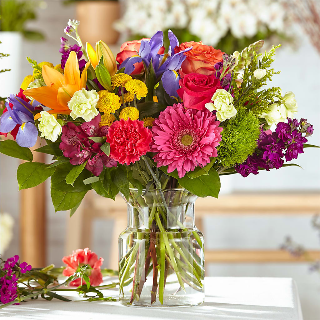 Bold & Bright – A Florist Original – Bella Rose, Rialto CA