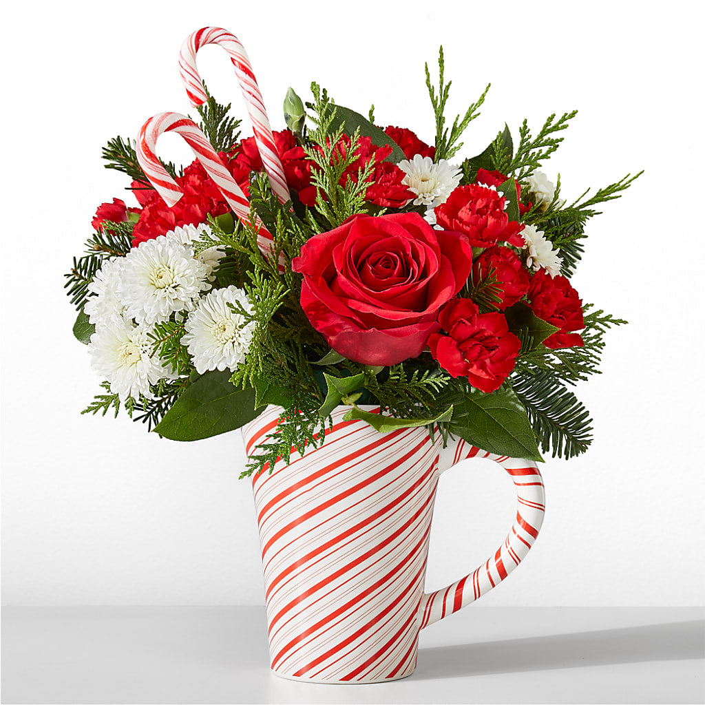 Peppermint Swirl Mug – Bella Rose, Rialto CA