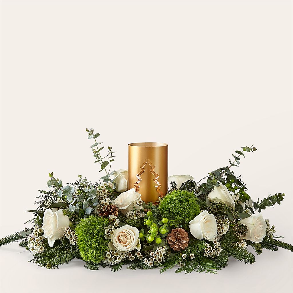 Chestnuts Roasting Centerpiece – Bella Rose, Rialto CA