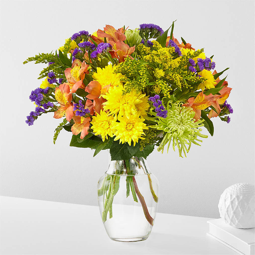 Marmalade Skies Bouquet – Bella Rose, Rialto CA