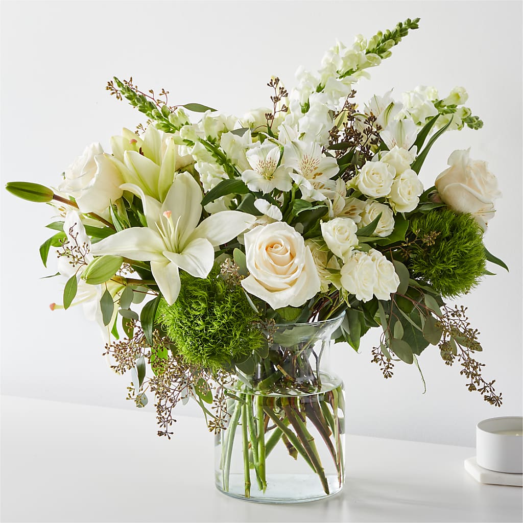 Fresh Linen Bouquet – Bella Rose, Rialto CA