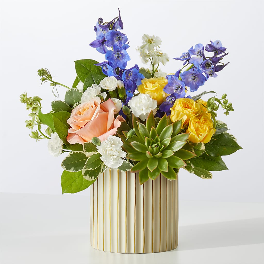 Cobalt Reverie Bouquet – Bella Rose, Rialto CA