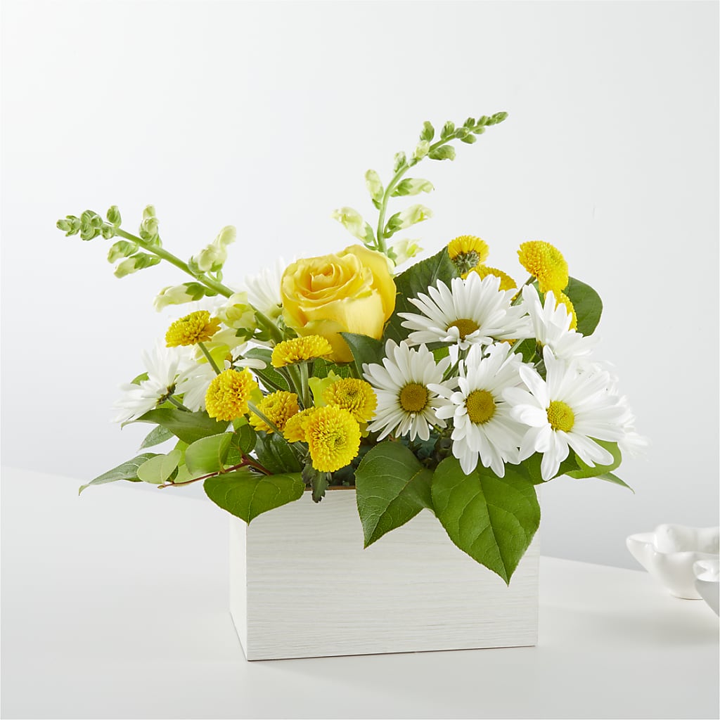 Sun Salutation Box Bouquet – Bella Rose, Rialto CA