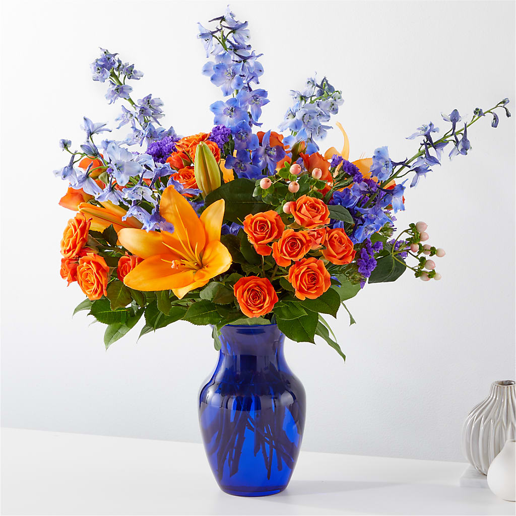 Radiant Citrus Bouquet – Bella Rose, Rialto CA