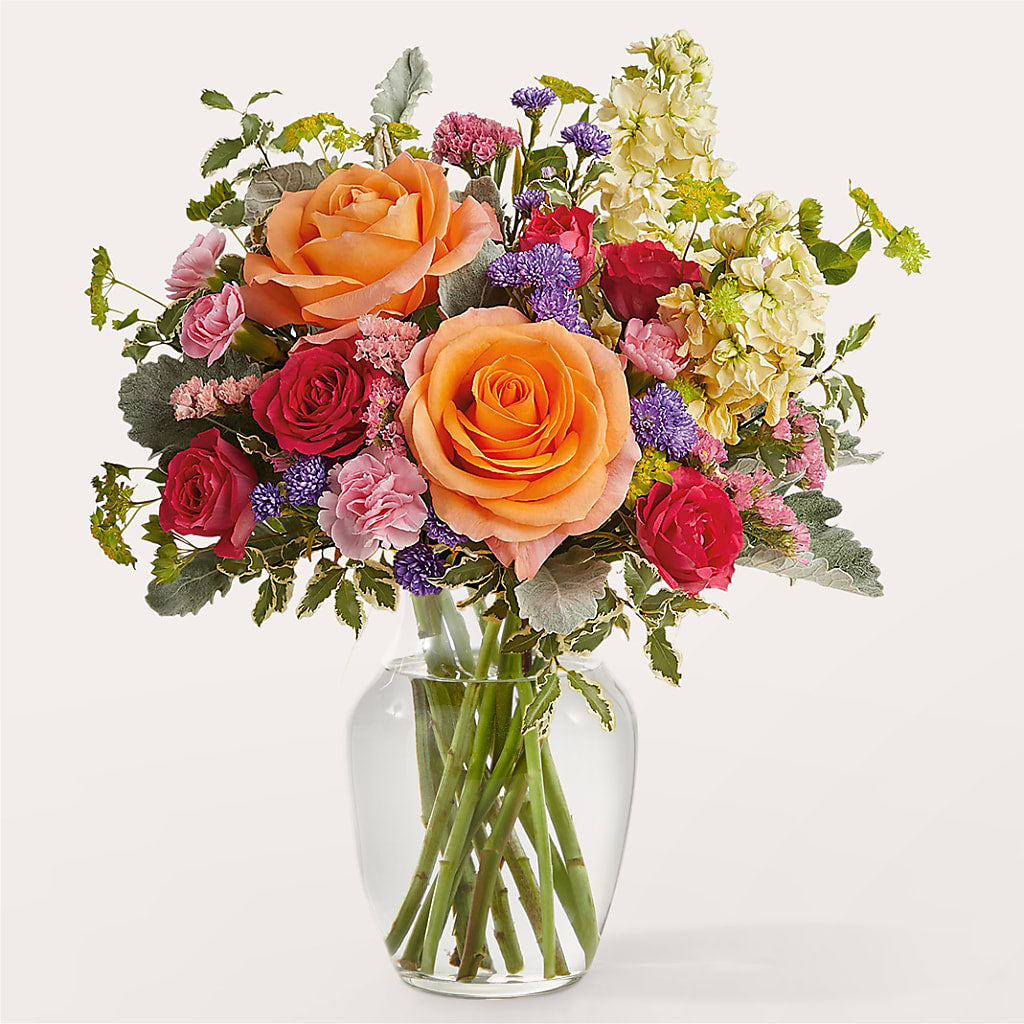 Tangerine Tango Bouquet – Bella Rose, Rialto CA
