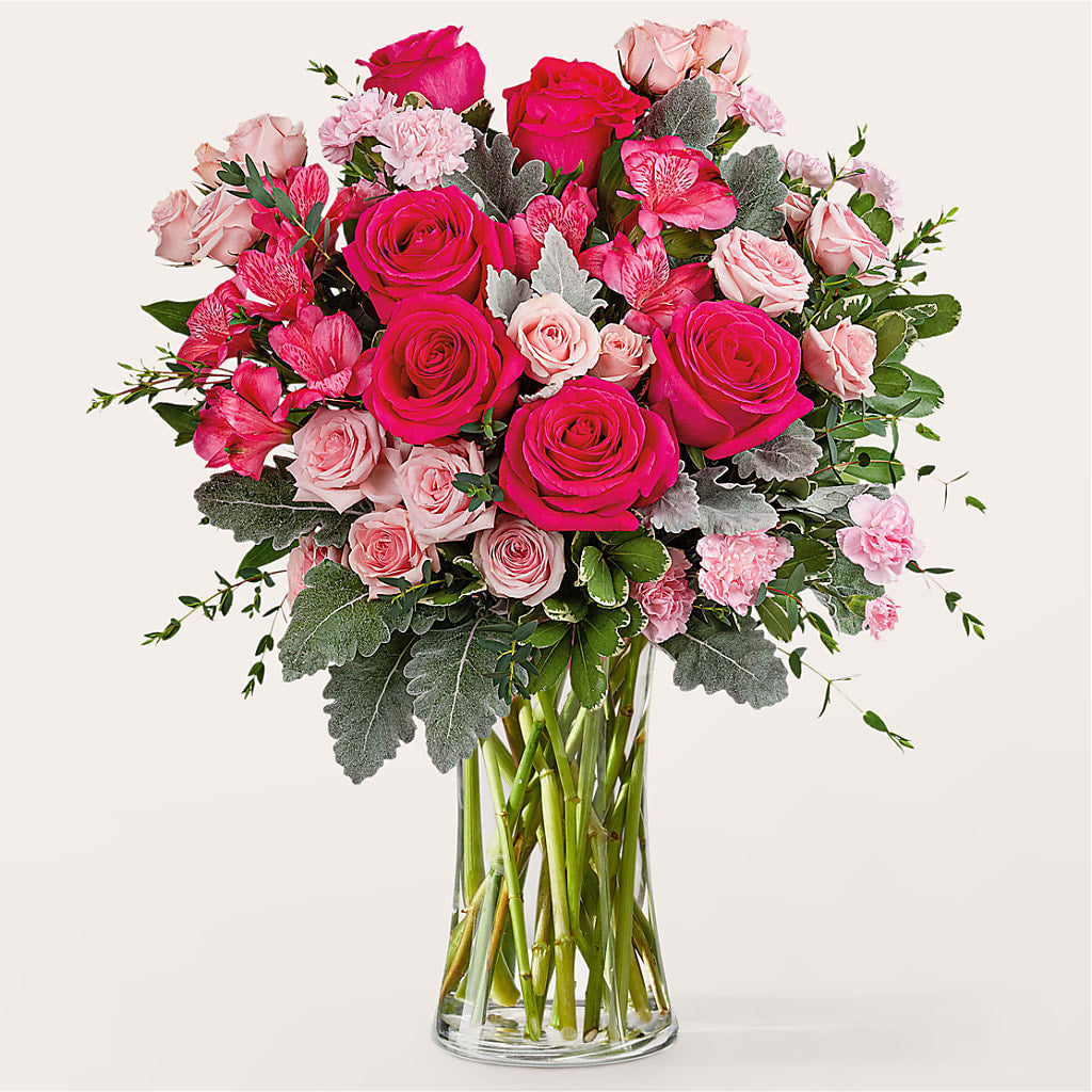 Tickled Pink Bouquet – Bella Rose, Rialto CA