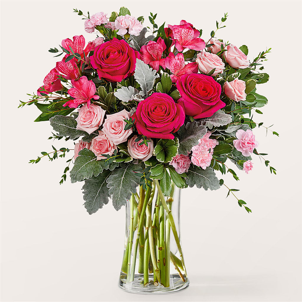 Tickled Pink Bouquet – Bella Rose, Rialto CA