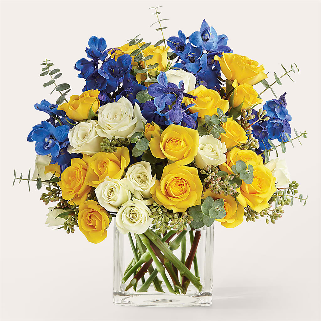 Sparkling Citrine Bouquet – Bella Rose, Rialto CA