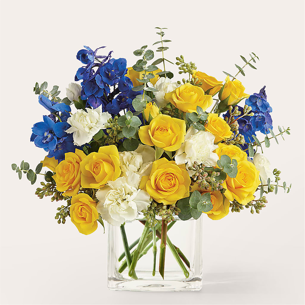 Sparkling Citrine Bouquet – Bella Rose, Rialto CA