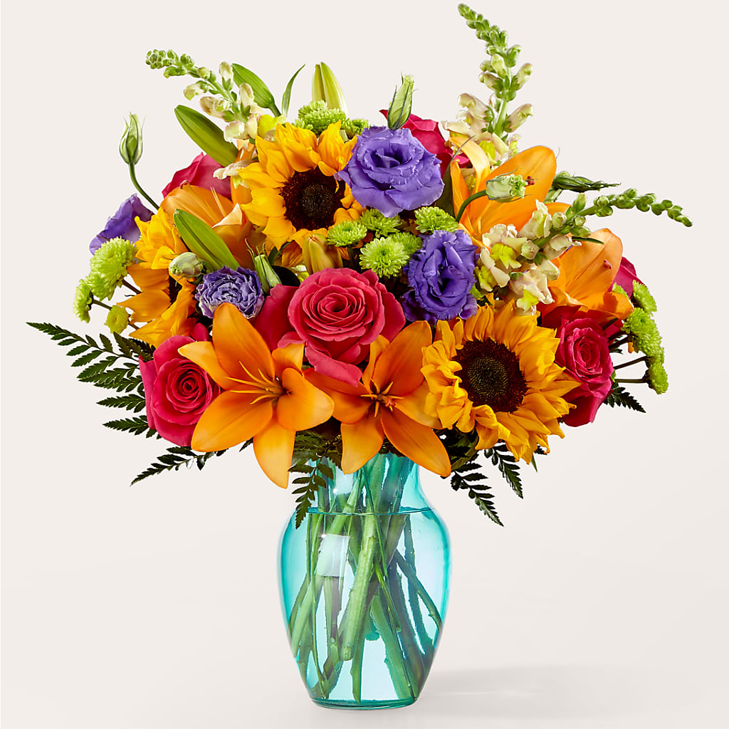 Double Rainbow Bouquet – Bella Rose, Rialto CA