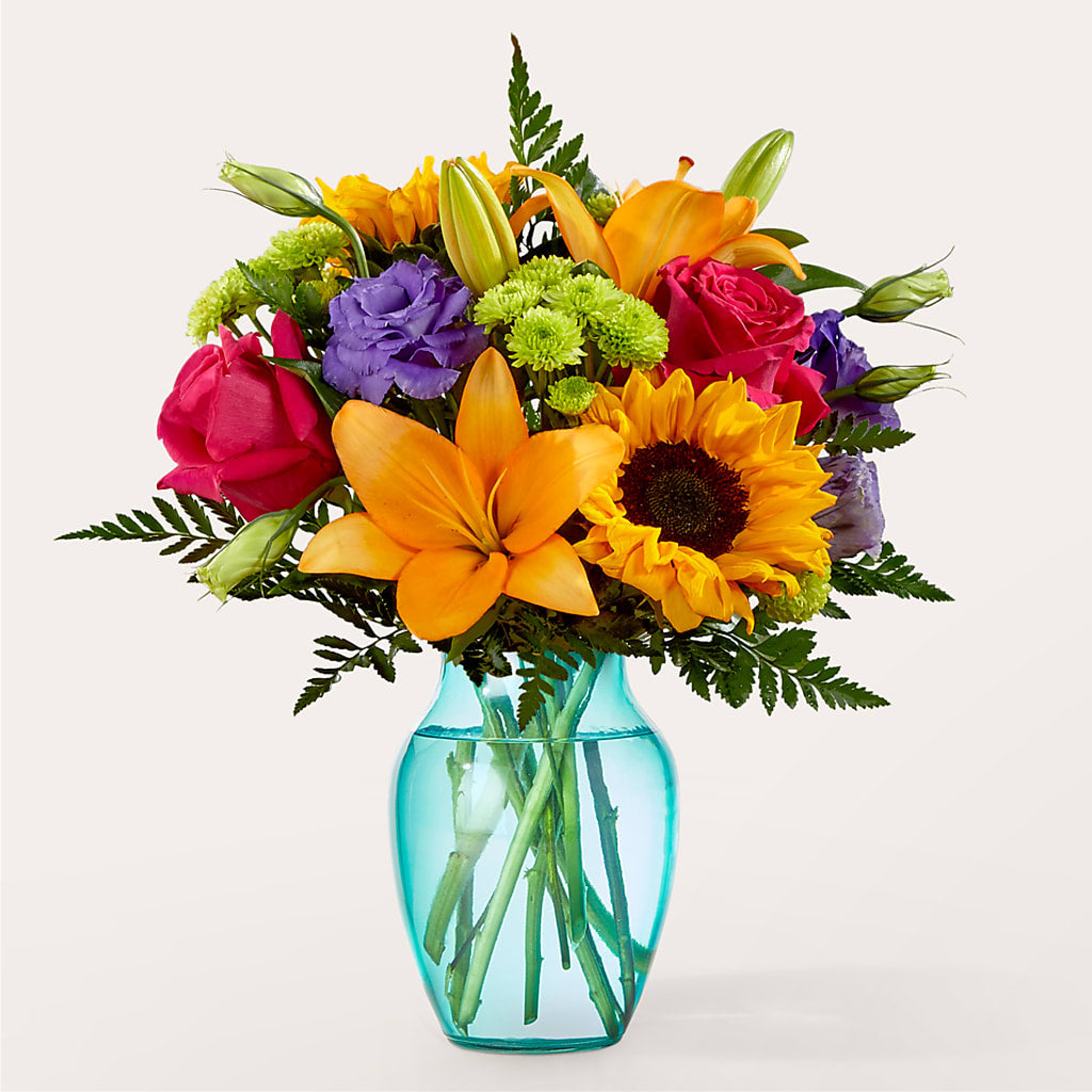 Double Rainbow Bouquet – Bella Rose, Rialto CA