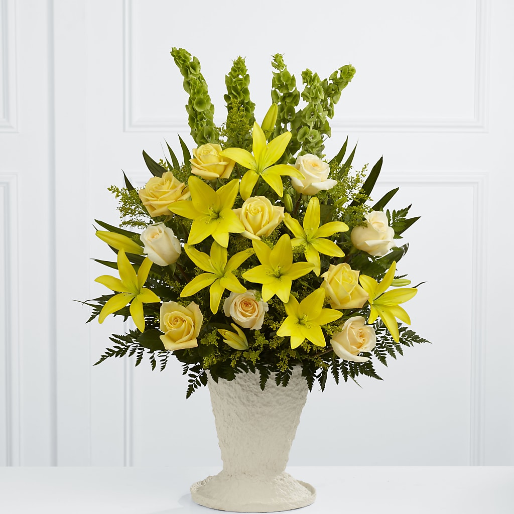Golden Memories Arrangement – Bella Rose, Rialto CA