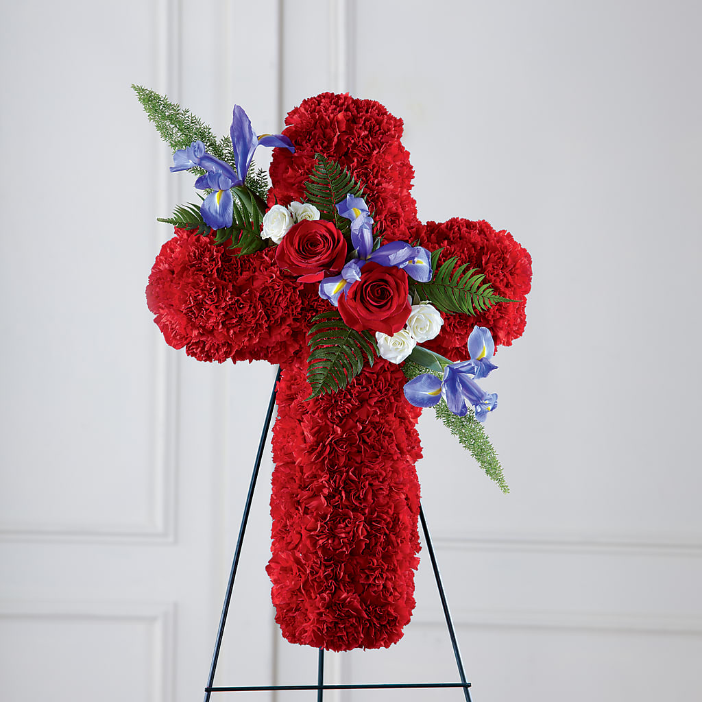Faithful Hero Floral Cross – Bella Rose, Rialto CA