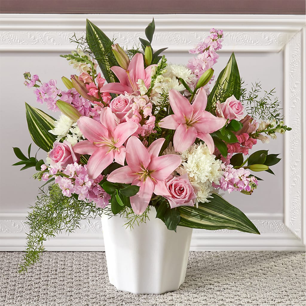 Simply Serene Floor Basket – Bella Rose, Rialto CA