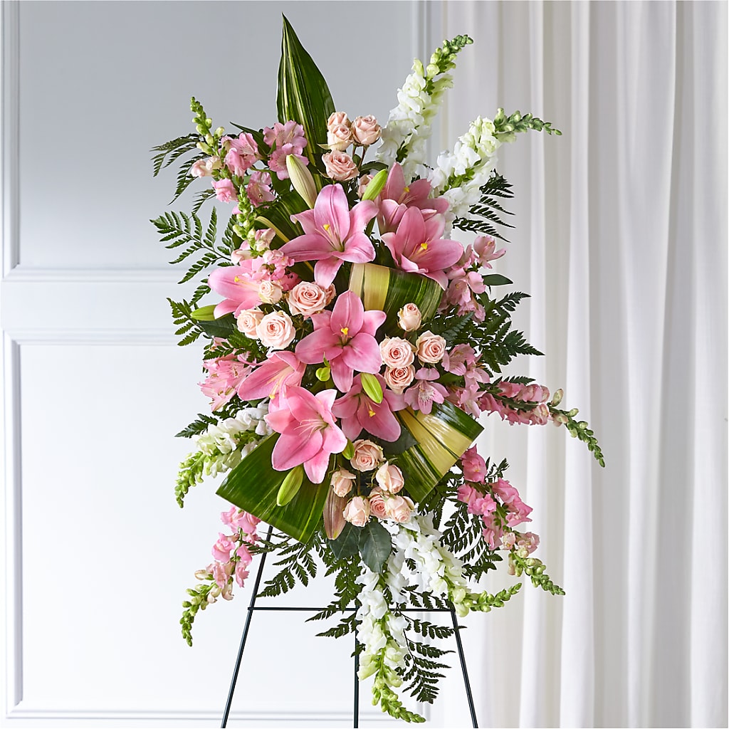 Elegant Embrace Standing Spray – Bella Rose, Rialto CA