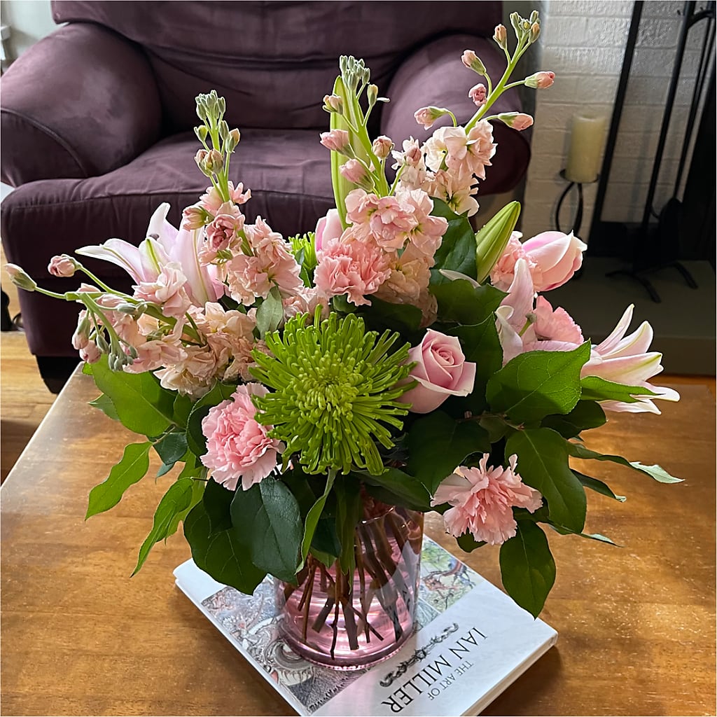 Pretty in Pink Bouquet – Bella Rose, Rialto CA