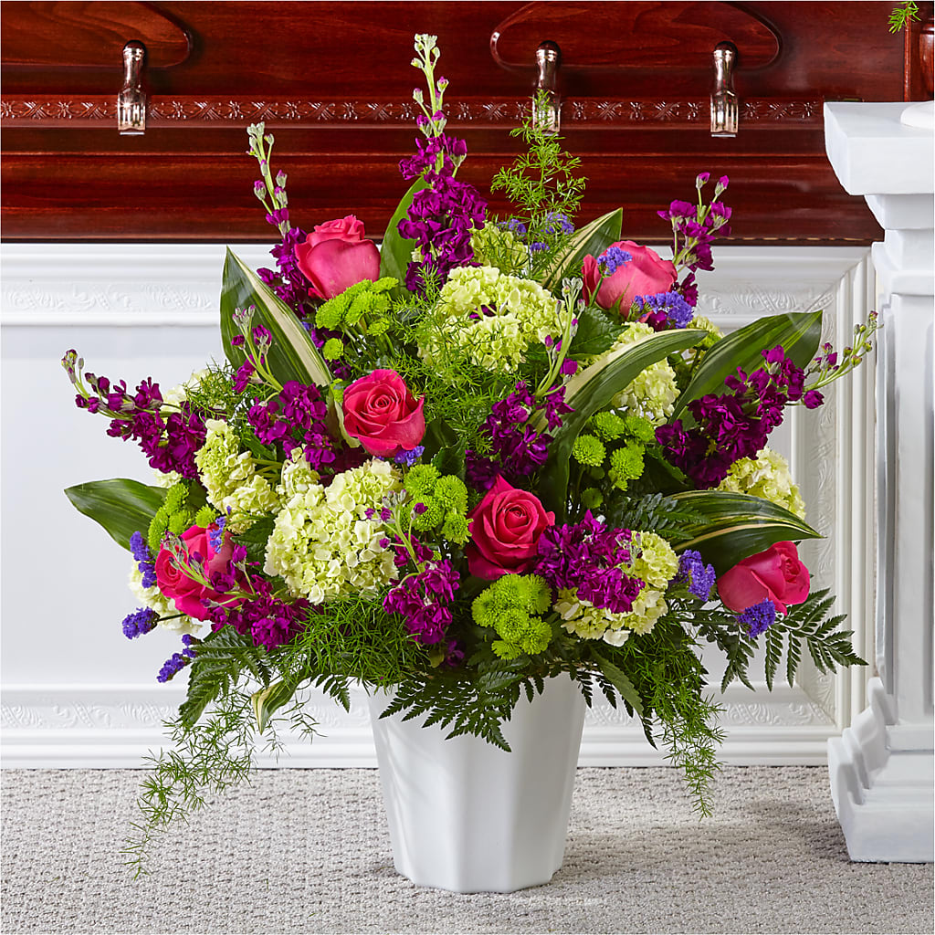 Beautiful Horizons Floor Basket – Bella Rose, Rialto CA