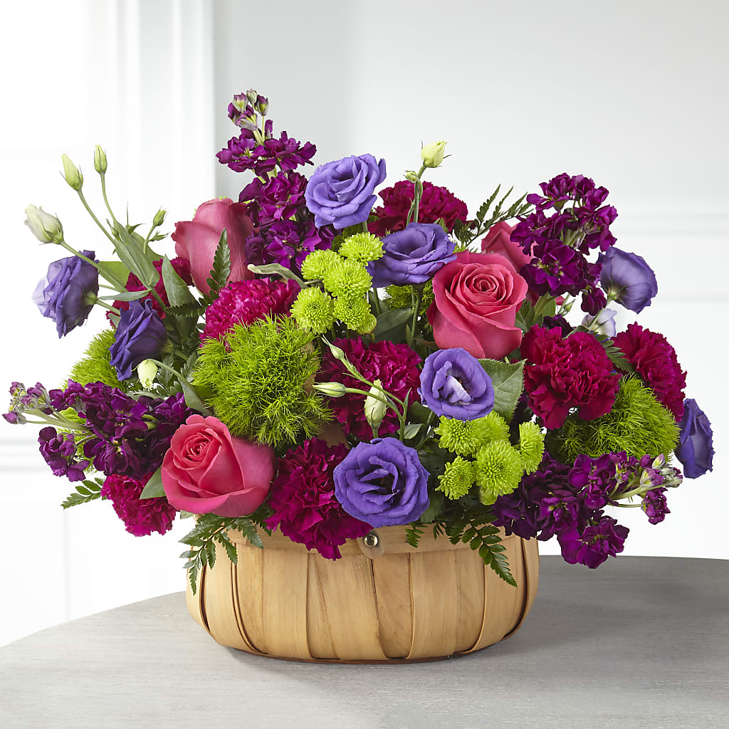 Serene Sanctuary Basket – Bella Rose, Rialto CA