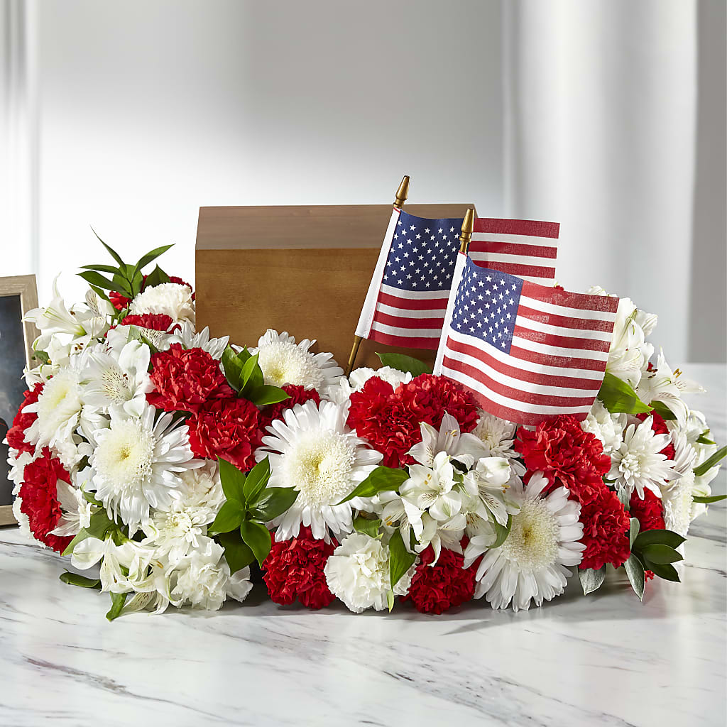 Spirit of Patriotism Cremation Adornment – Bella Rose, Rialto CA