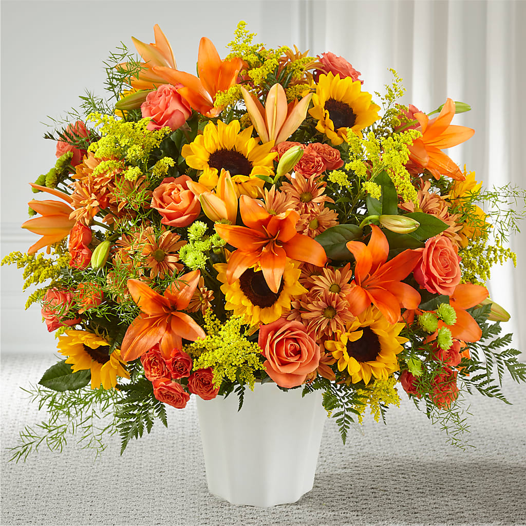 Harvest Thoughts Floor Basket – Bella Rose, Rialto CA