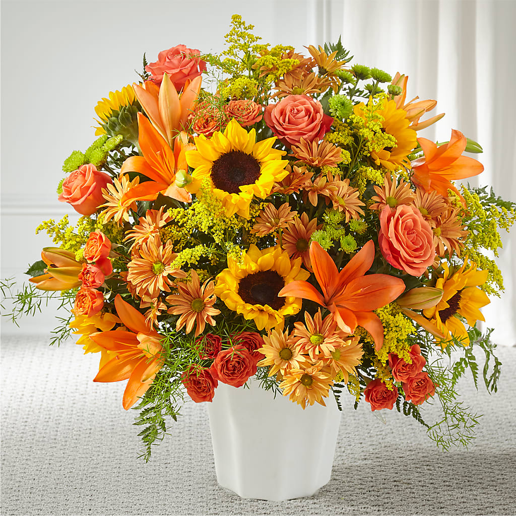 Harvest Thoughts Floor Basket – Bella Rose, Rialto CA