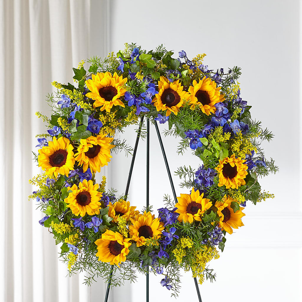 Bright Rays Wreath – Bella Rose, Rialto CA