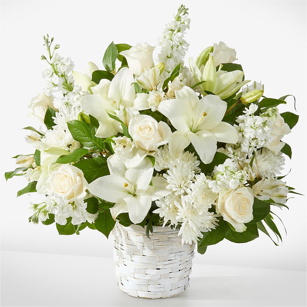 Peaceful Reflections Arrangement – Bella Rose, Rialto CA