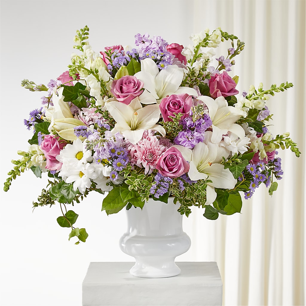 Remarkable Life Urn Arrangement – Bella Rose, Rialto CA