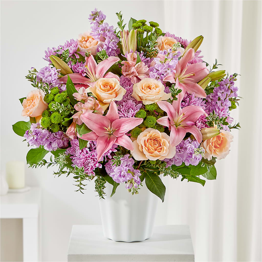 Supportive Embrace Tabletop Basket – Bella Rose, Rialto CA