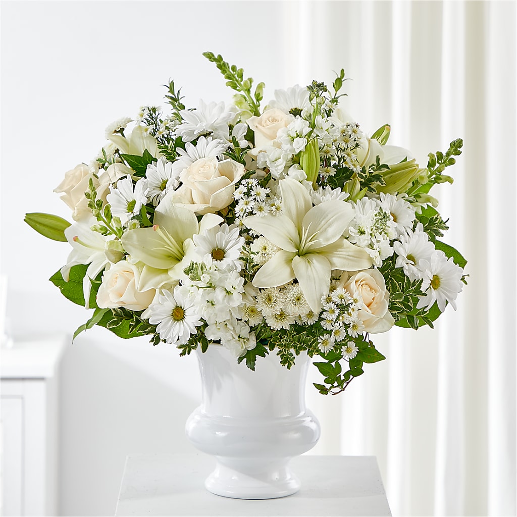 Uplifting Urn Arrangement – Bella Rose, Rialto CA