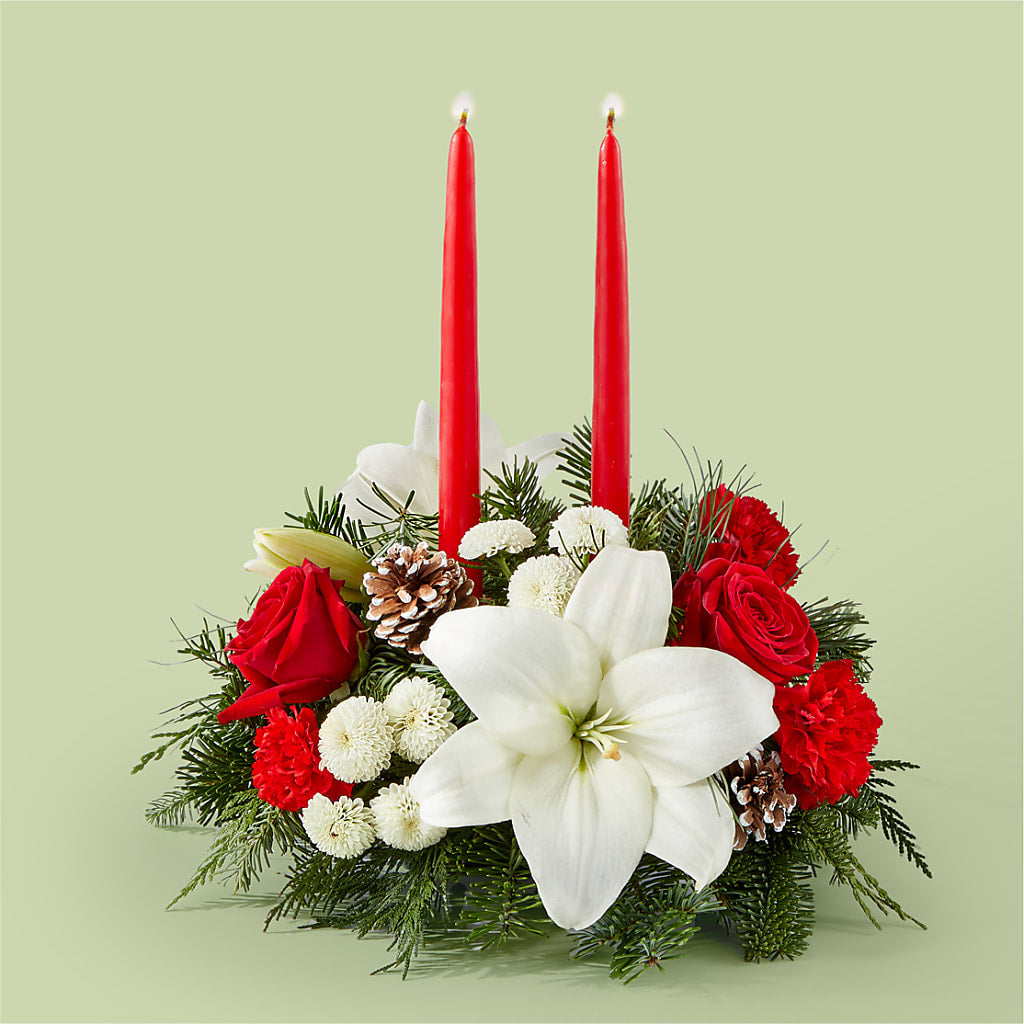 Seasonal Festivities Centerpiece – Bella Rose, Rialto CA