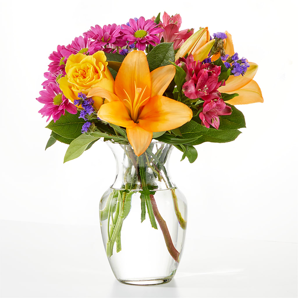 Colorful Visions Bouquet – Bella Rose, Rialto CA