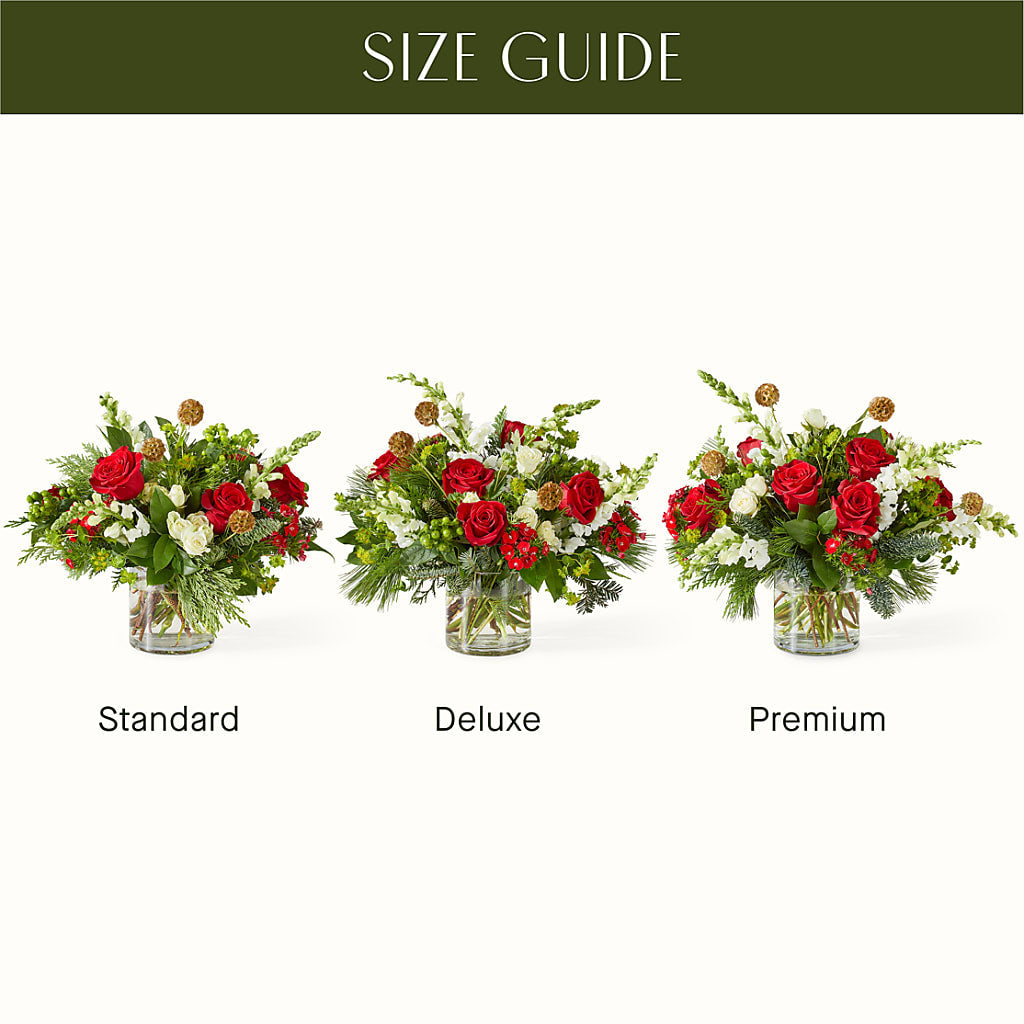 Deck the Halls Bouquet – Bella Rose, Rialto CA