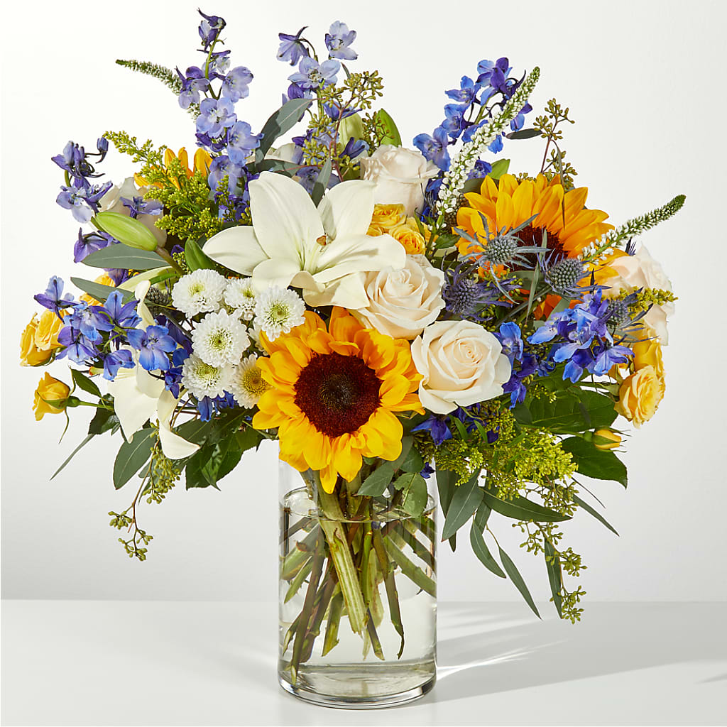 Wonderfully Sunny Bouquet – Bella Rose, Rialto CA