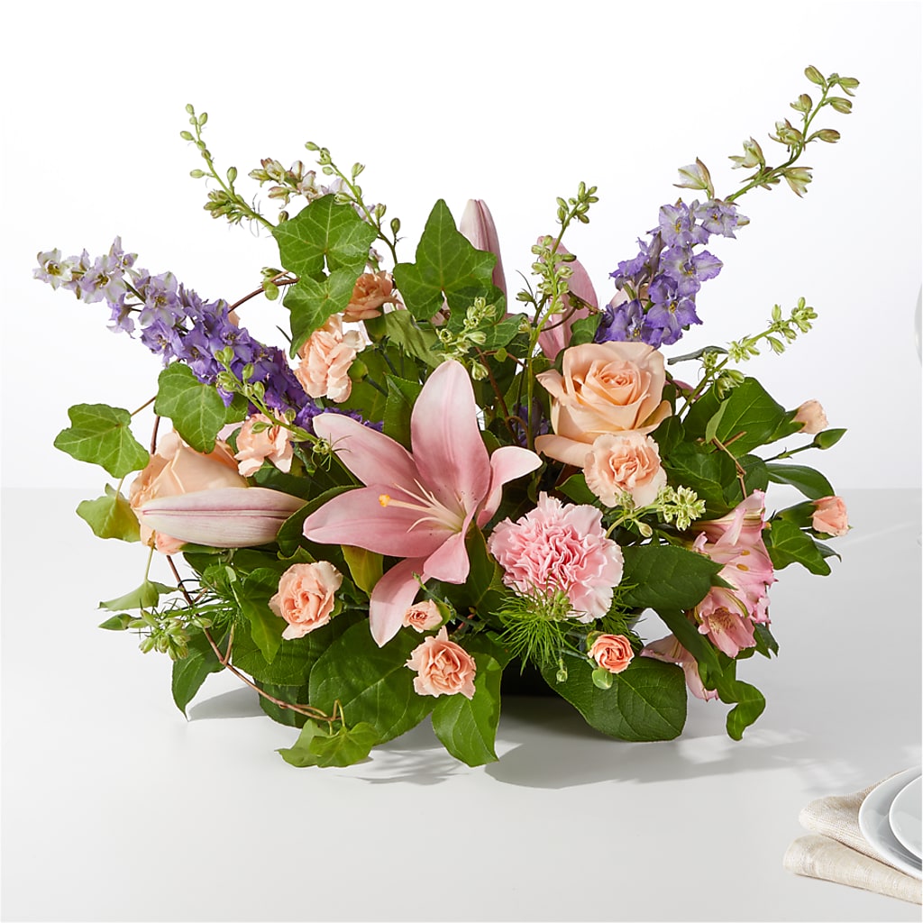 Blossom Time Centerpiece – Bella Rose, Rialto CA
