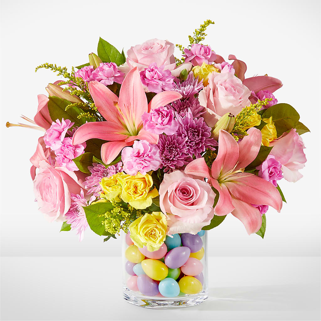 Easter Egg Hunt Bouquet – Bella Rose, Rialto CA
