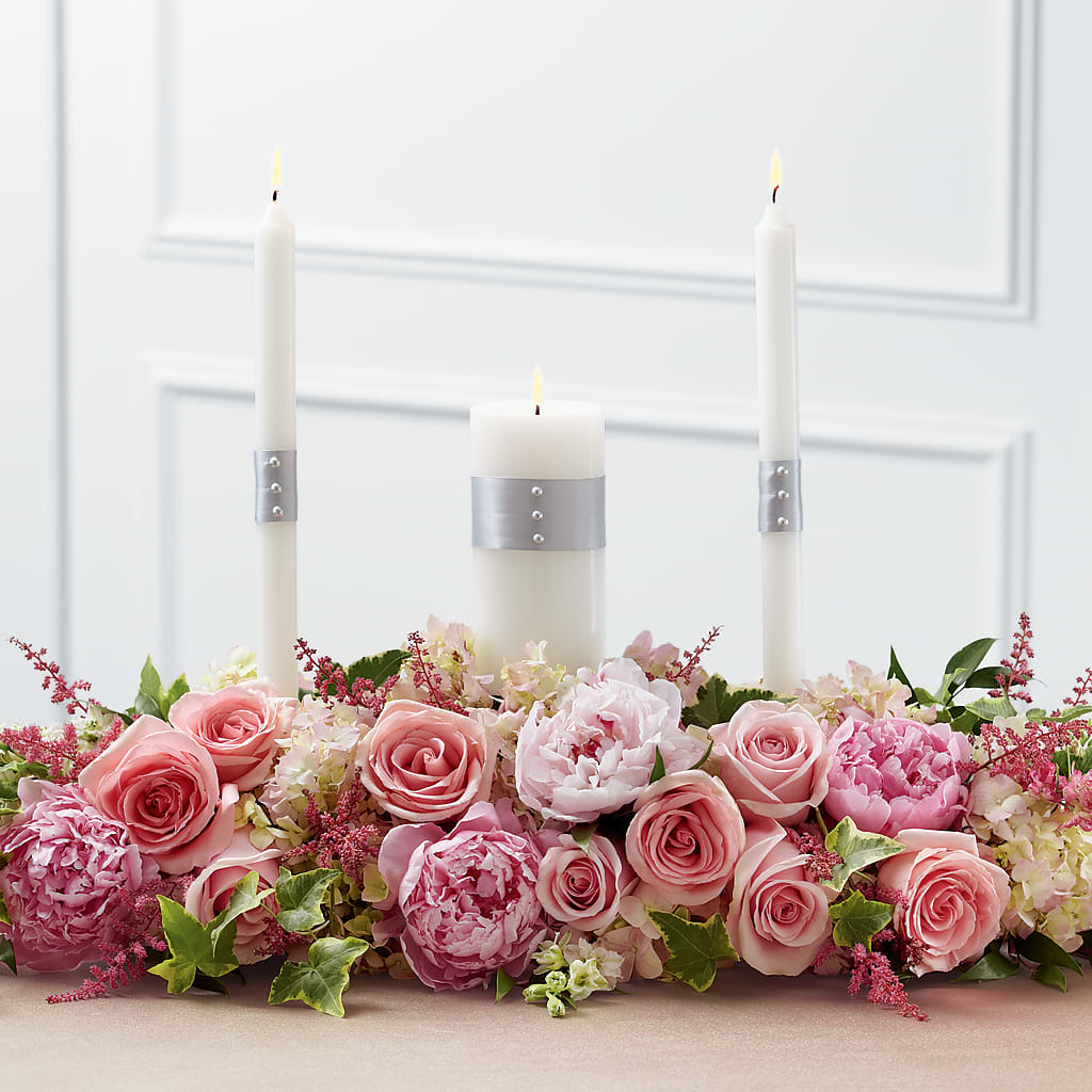 Worldwide Romance Unity Candle Arrangement – Bella Rose, Rialto CA