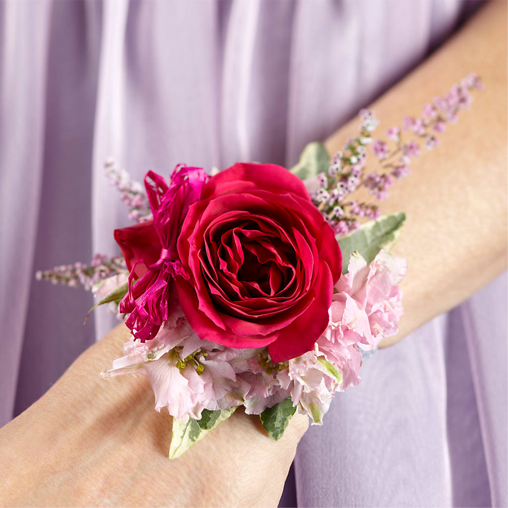 Rose Charm Corsage – Bella Rose, Rialto CA