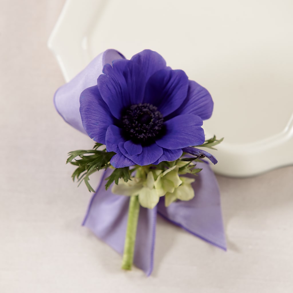 Purple Passion Boutonniere – Bella Rose, Rialto CA