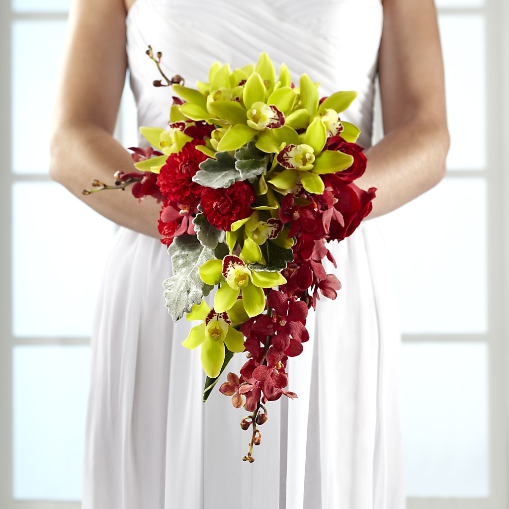 Elegant Orchid Bouquet – Bella Rose, Rialto CA