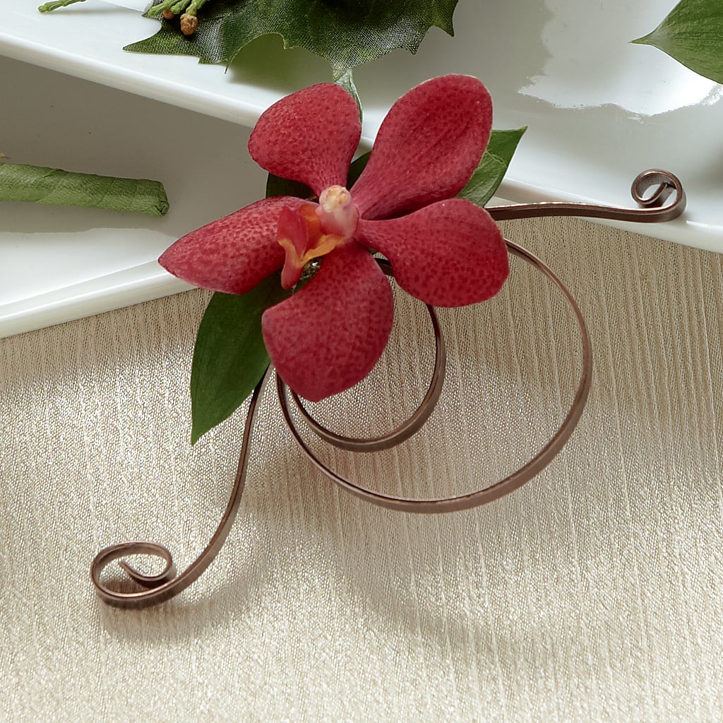 Red Mokara Boutonniere – Bella Rose, Rialto CA