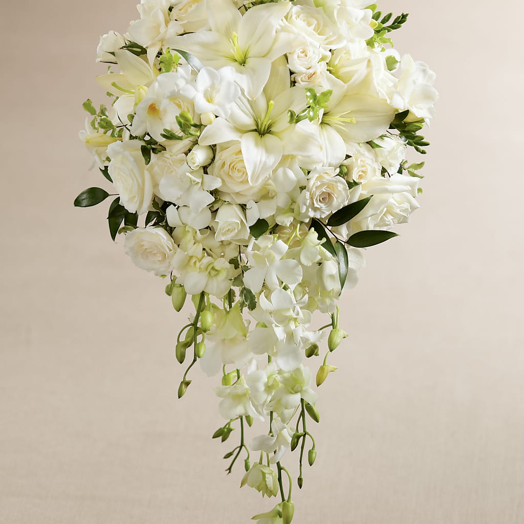 White Wonders Bouquet – Bella Rose, Rialto CA