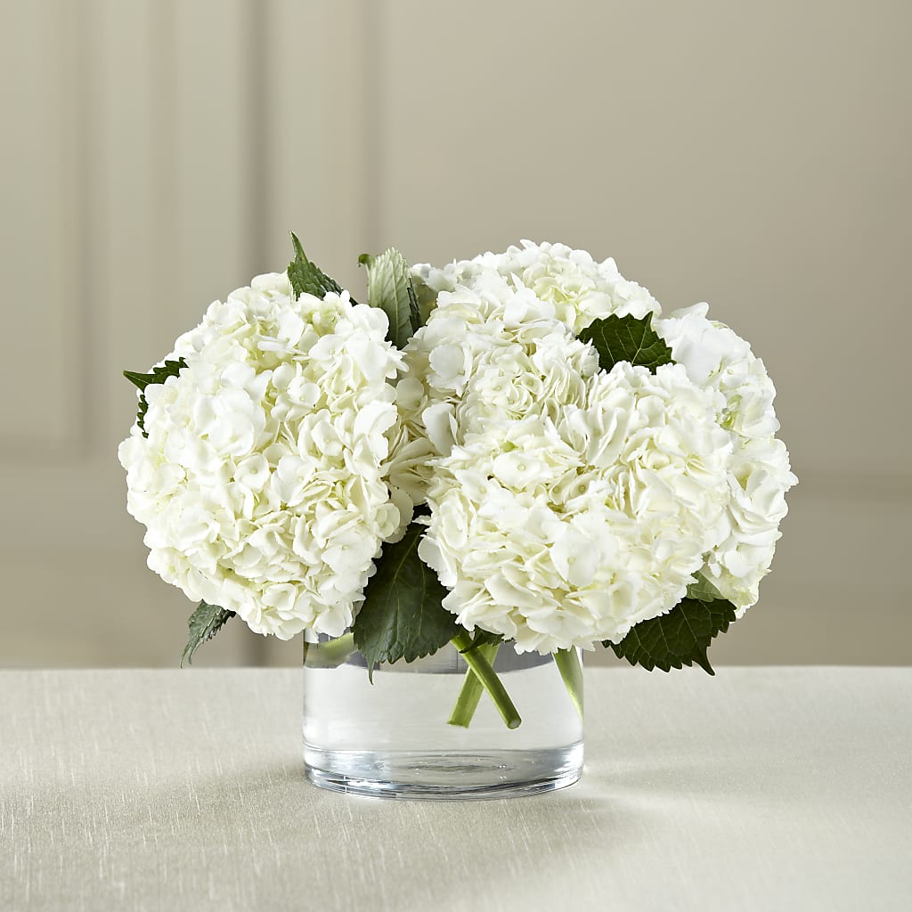 White Hydrangea Bouquet – Bella Rose, Rialto CA