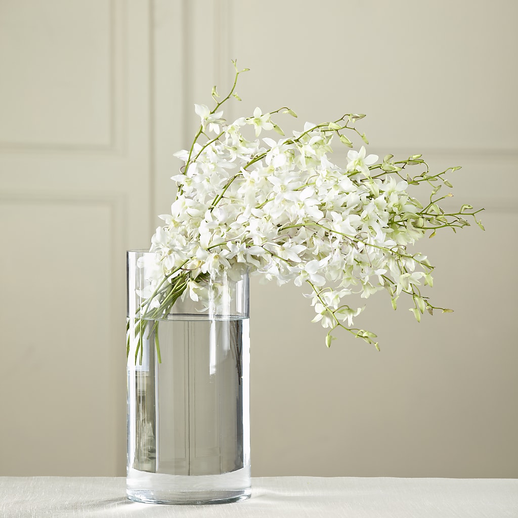 White Dendrobium Bouquet – Bella Rose, Rialto CA