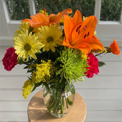Bold & Bright – A Florist Original –  Bella Rose, Rialto CA