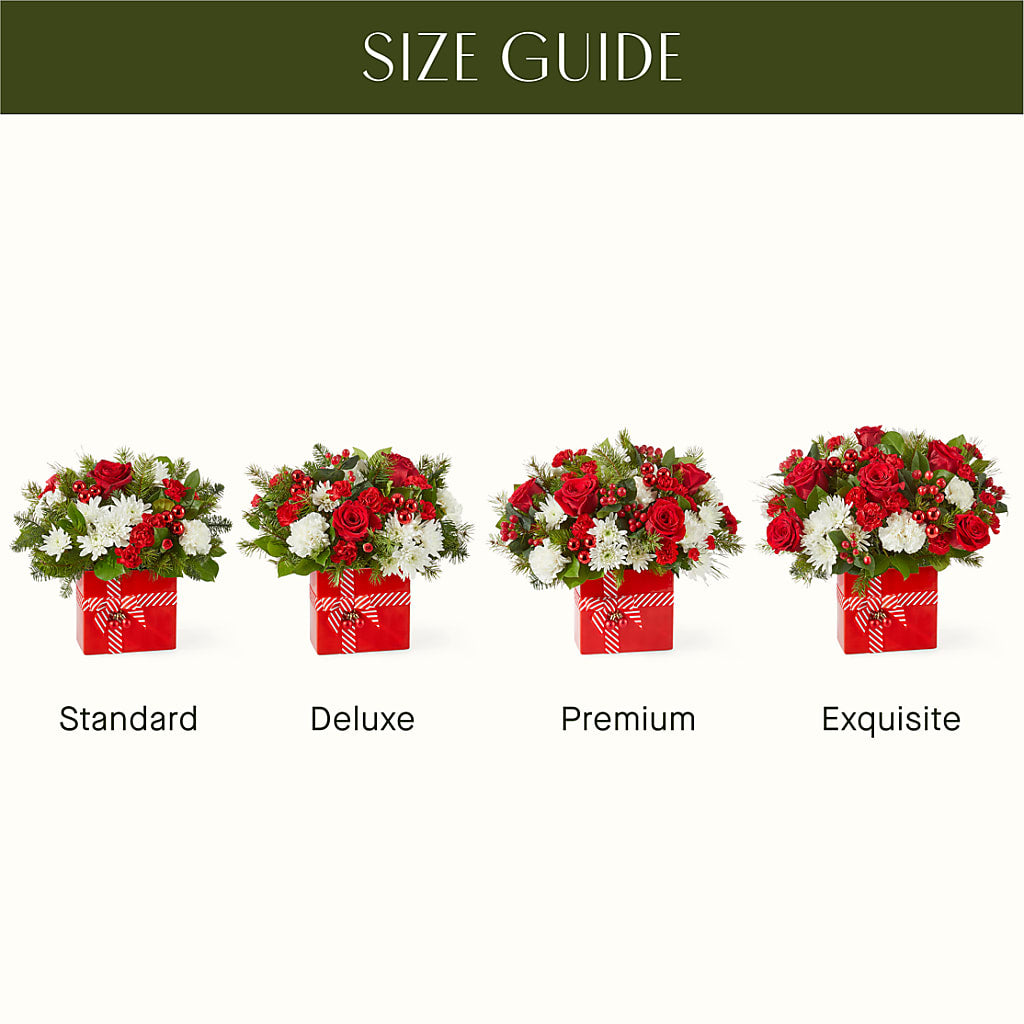 Presents Under the Tree Bouquet –  Bella Rose, Rialto CA