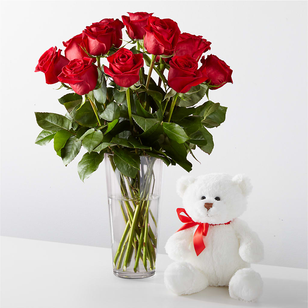Romantic Long Stem Red Rose Bouquet Bundles –  Bella Rose, Rialto CA