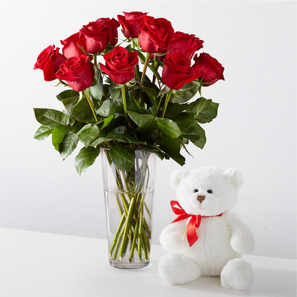 Romantic Long Stem Red Rose Bouquet Bundles –  Bella Rose, Rialto CA