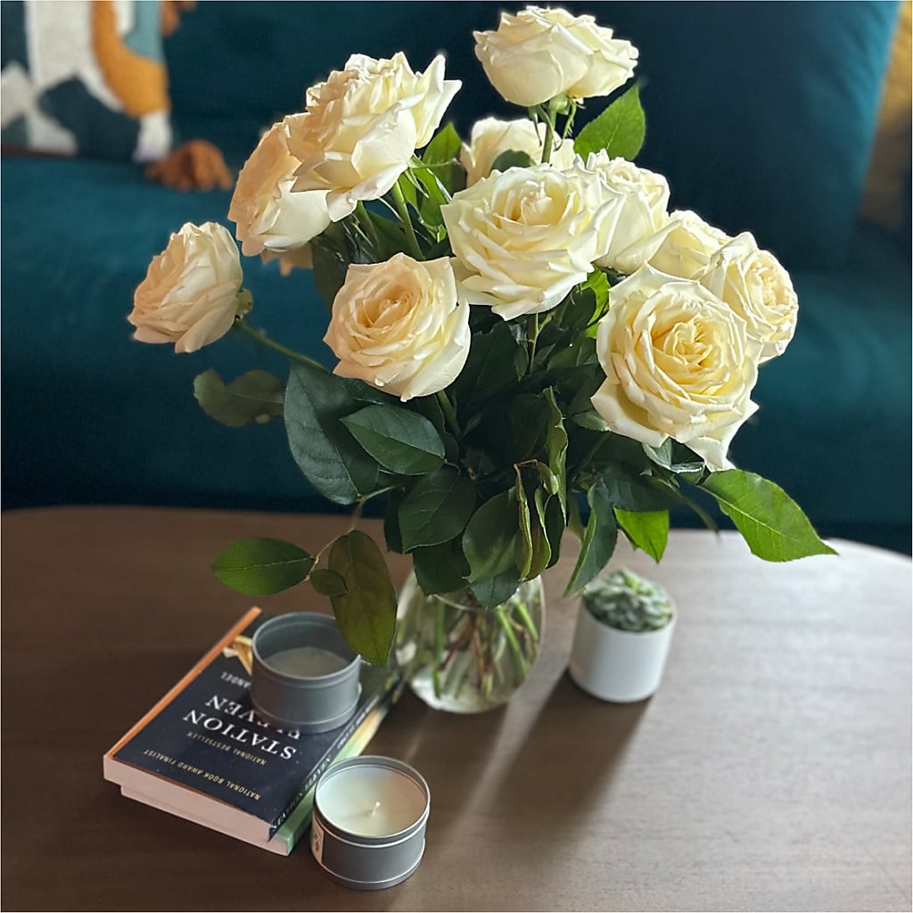 Long Stem Yellow Rose Bouquet –  Bella Rose, Rialto CA