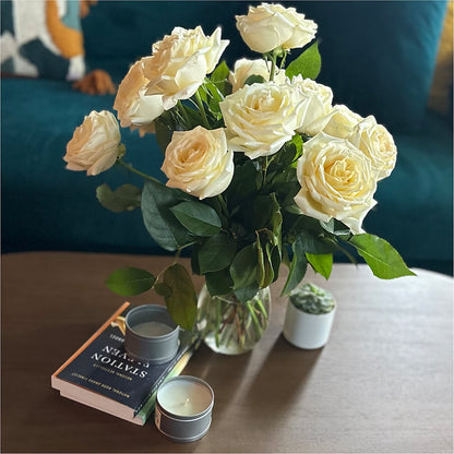 Long Stem Yellow Rose Bouquet –  Bella Rose, Rialto CA